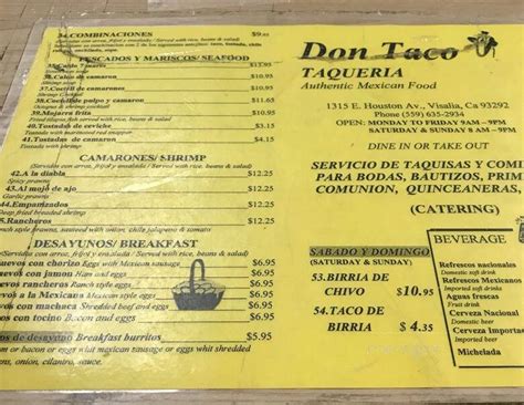 Taqueria Don Taco Visalia California Best Mexican Food Near Visalia Ca Taqueria Don Taco Visalia California Best Mexican Food Near Visalia Ca