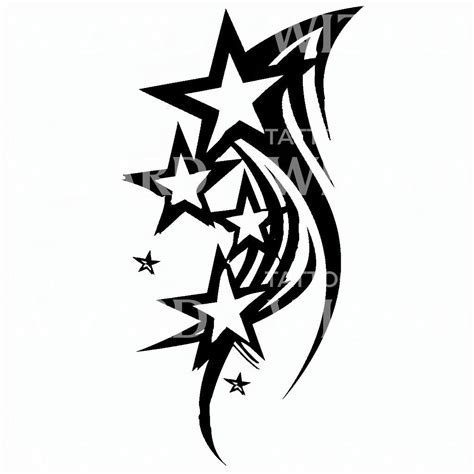 Tattoo Designs Tribal Star