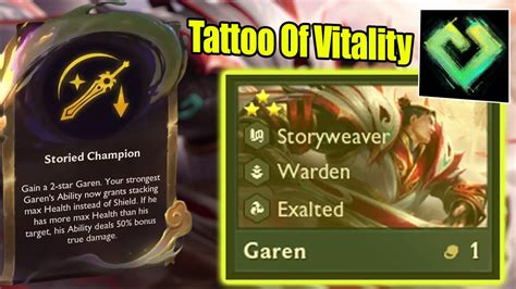 Tattoo Of Vitality Tft