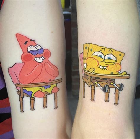 Tattoos Of Spongebob