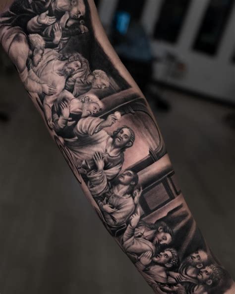 Tattoos Of The Last Supper