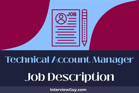 Technical Account Manager Job Description Updated For 2025