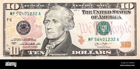 Ten Dollar Bill High Resolution Stock Photography And Images Alamy