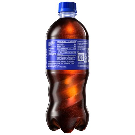 The Facts About Your Favorite Foods And Beverages U S Pepsi 20 Fl Oz