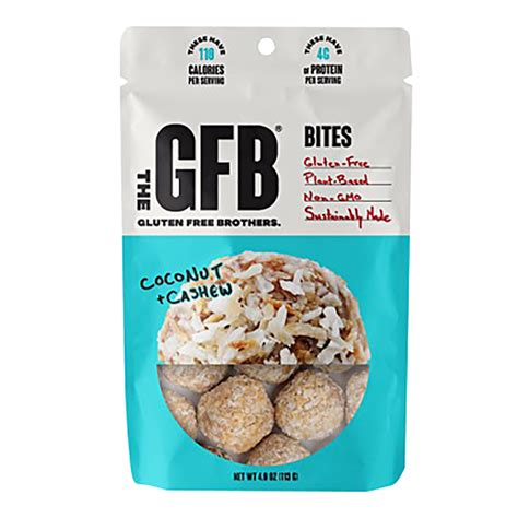 The Gfb Bites Coconut Cashew Crunch The Gfb Bites Coconut Cashew Crunch