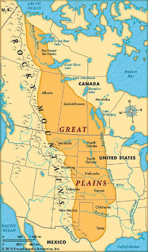 Discover the Wonders of the Great Plains Map