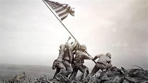 The Story Behind The Flag Raising On Iwo Jima By Joe Rosenthal 1945 About Photography