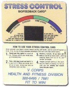 The Truth Behind Basic Training Stress Cards