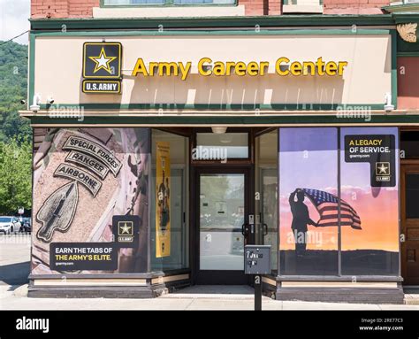The Us Army Career Center Recruiting Station On Main Street In Bradford