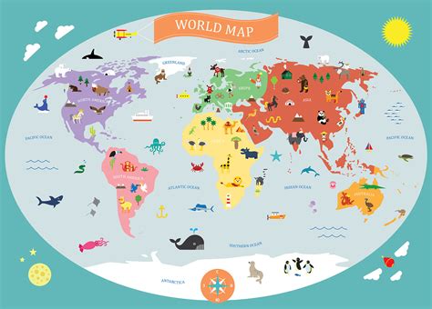 The World For Kids Map