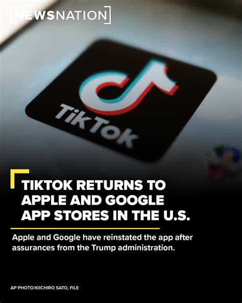 Tiktok Has Returned To App Stores