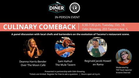 Tnt Diner Live Event With Tacoma Chefs Restaurants Tacoma News Tribune