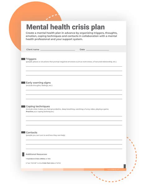 Tompins Countys Mental Health Crisis Plan