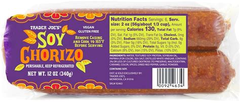 Trader Joe Amp 39 S Soy Chorizo