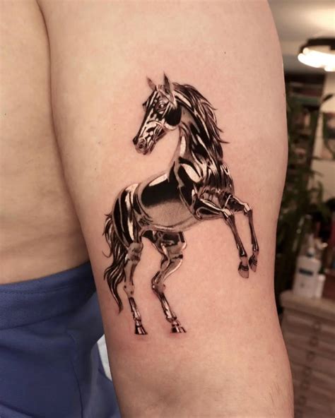 Tribal Horse Tattoo Greek Style Art Nouveau Horse Tattoo By Rebecca