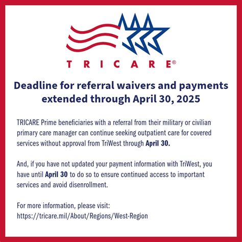 Tricare West Region Referral Approval Waiver Deadline Nears Ahc Munson Fort Leavenworth Articles Tricare West Region Referral Approval Waiver Deadline Nears Ahc Munson Fort Leavenworth Articles