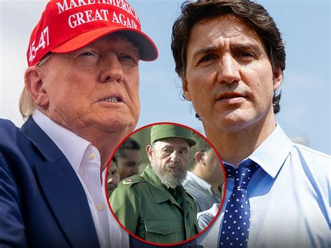 Trump Repeats Claim That Trudeau Could Be Castro S Son