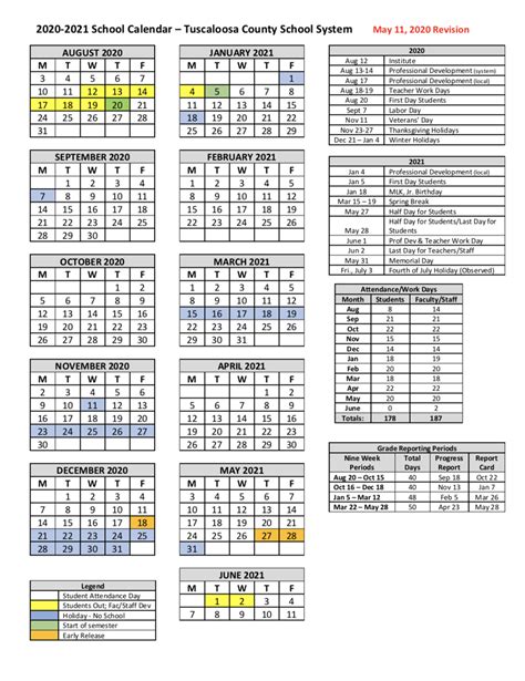 Tuscaloosa County School Calendar 2022 21 2025 Schoolcalendars Net Tuscaloosa County School Calendar 2022 21 2025 Schoolcalendars Net