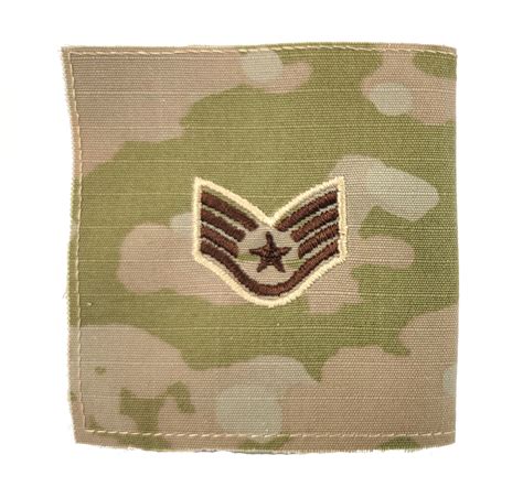 U S Air Force Acu Rank With Hook Usaf Ocp Rank Spice Brown
