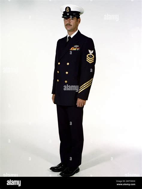 Uniform Full Dress Blue Male Navy Chief Petty Officers Country