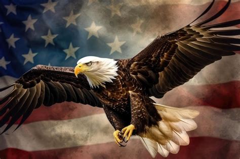 United States Flag Bald Eagle United States Flag Bald Eagle