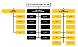 Us Army Chain Of Command For 2021 Organization Amp Structure