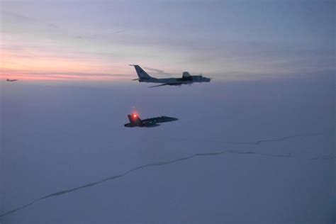 Us Canadian Fighters Intercept Russian Spy Planes North Of Alaska Military Com