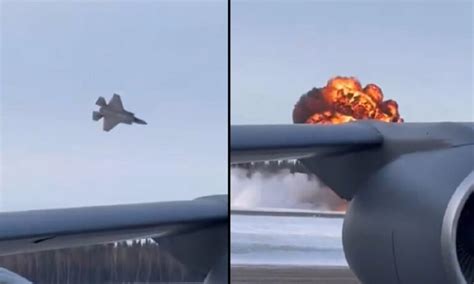 Us F 35 Fighter Jet Crashes At Alaska Air Force Base Isna