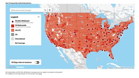 Top USA Mobile Network Coverage Map 2023