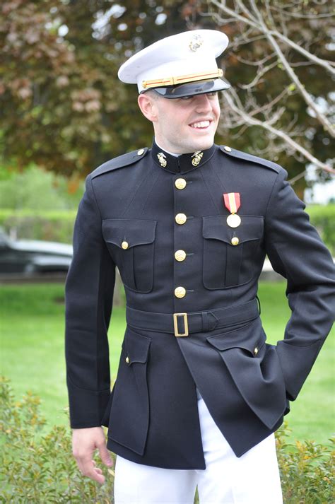 Usmc Male Officer Blue Dress Blue White Dress Uniform A And B Artofit