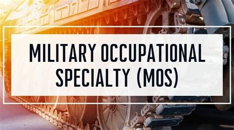 Usmc Military Occupational Specialty