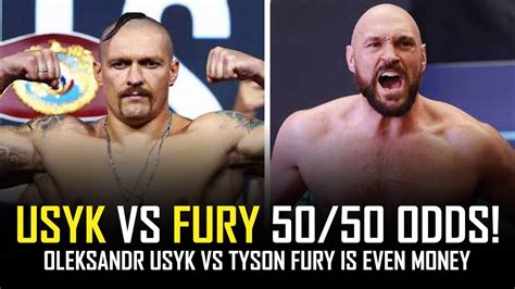 Usyk Vs Fury Odds Are Even Gamblers See It As 50 50 Fight