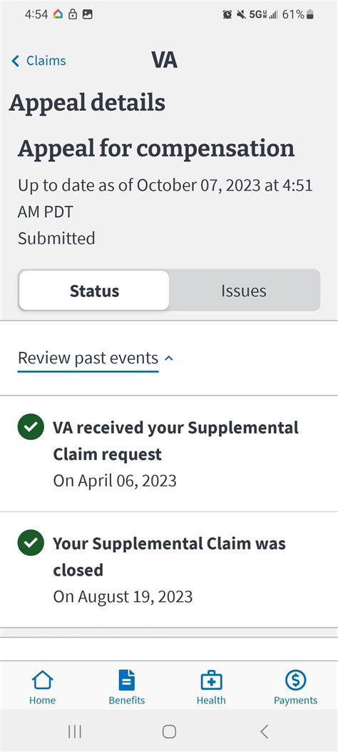 Va Closed My Supplemental Claim After C Amp P Exam And Ace Review Without A