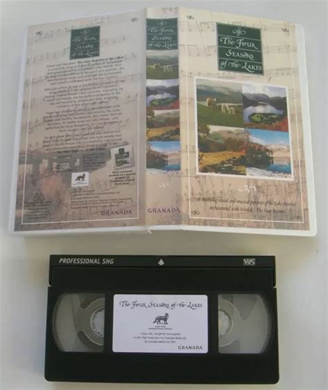 Vhs Video Cassette Granada The Four Seasons Of The Lakes Pre Enjoyed 9