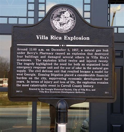 Villa Rica Explosion Georgia Historical Society