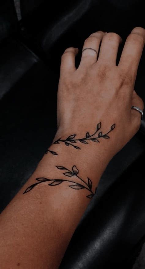 Vine Wrap Wrist Tattoo Wrapping Paper Trends