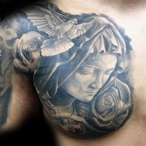 Virgin Mary Chest Tattoo Bronctattooaus Com Virgin Mary Chest Tattoo Bronctattooaus Com