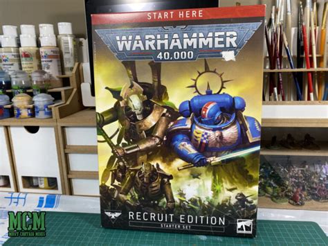 Warhammer 40000 Recruit Edition Starter Set Review And Unboxing Must Contain Minis
