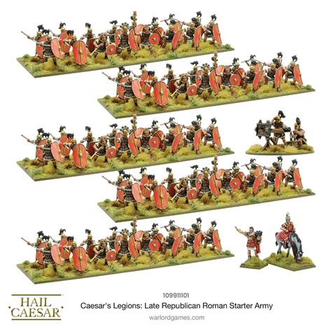 Warlord Games Hail Caesar Late Republic Caesarian Roman Starter Army
