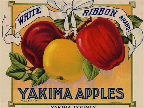 Warshaw Collection Of Business Americana Food Fruit Crate Labels Yakima Horticultural Union Print Allposters Com