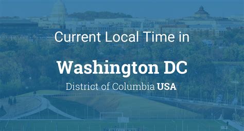 Washington DC Time Zone: Essential Travelers' Guide
