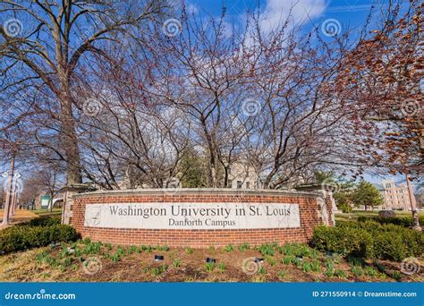 Washington University In St Louis Stock Image Image Of Stone