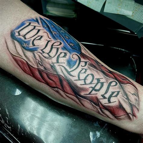 We The People Tattoo Chest We The People Tattoo Chest