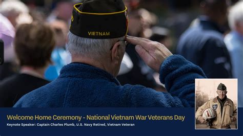 Welcome Home Ceremony National Vietnam War Veterans Day Youtube Welcome Home Ceremony National Vietnam War Veterans Day Youtube