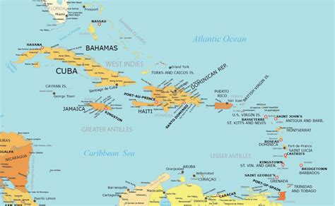 Discover the West Indies Map: Unveiling Hidden Gems of the Caribbean