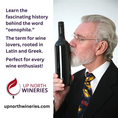 What Is An Oenophile Up North Wineries