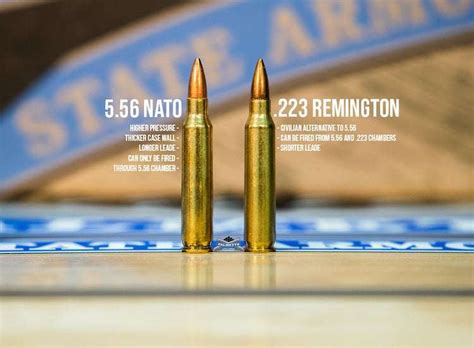 What Is The Difference Between 5 56 And 223 Ammo