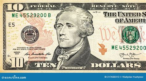 Which President Is On A Ten Dollar Bill