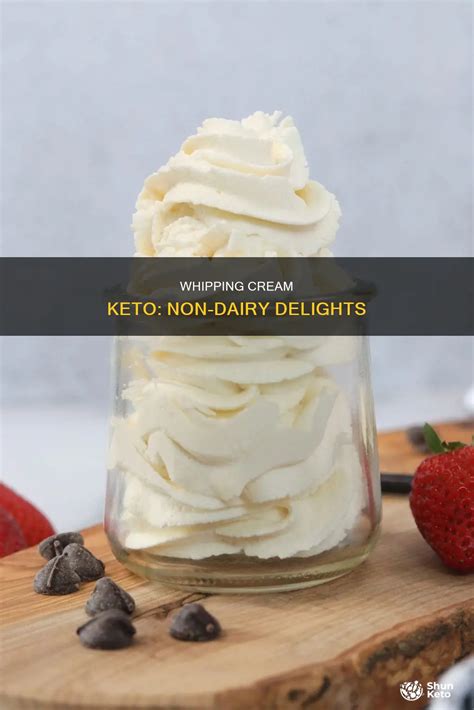 Whipping Cream Keto Non Dairy Delights Shunketo