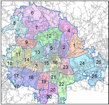 Winston Salem Zip Code Map